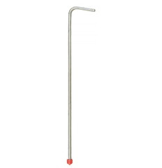 Stainless Steel Racking Cane With Tip 3/8'' x 21"