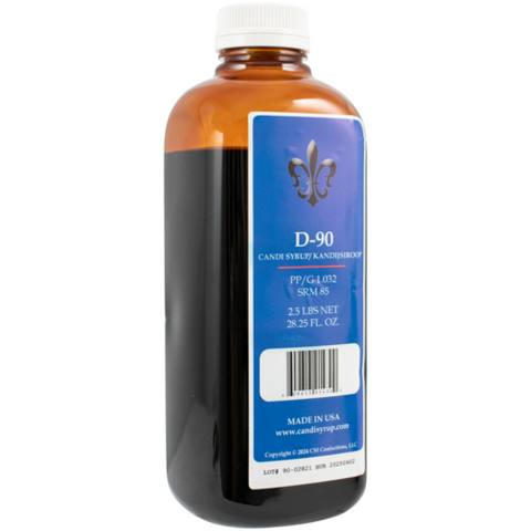 Belgian Candi Syrup Dark D-90 (2.5 LB Bottle)