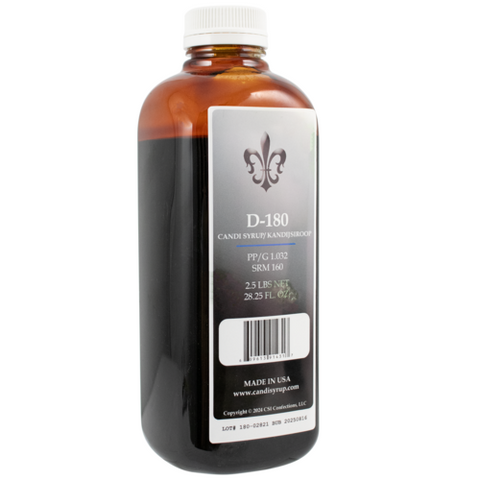 Belgian Candi Syrup Extra Dark D-180 (2.5 Lb. Bottle)