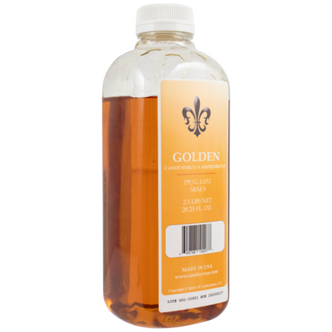 Belgian Candi Syrup Golden Light (2.5 LB Bottle)