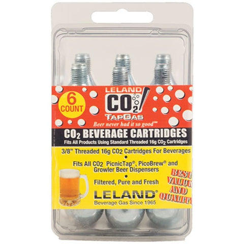 CO2 Cartridge 16 gram, Non-Threaded