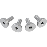 Komos 4-Pack of 1/4" Stainless Tailpieces