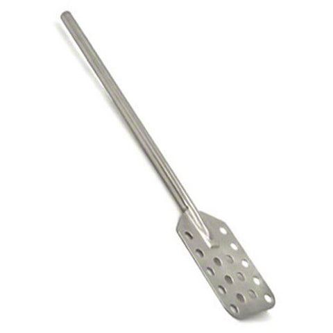 Stainless Steel Mash Paddle 30" Drilled Holes